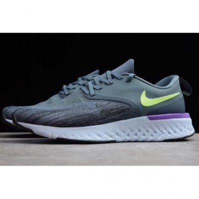 Nike Erkek Odyssey React Flyknit 2 Hydrogen Mavi / Siyah Koşu Ayakkabısı Türkiye - 29IKCFH4